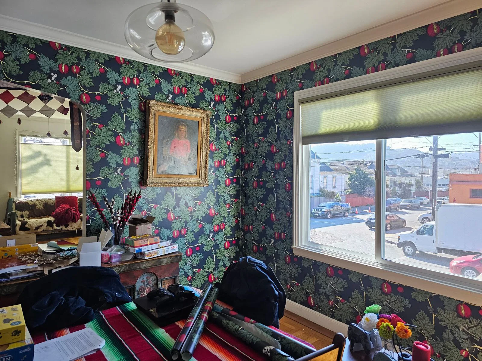 Wallpaper installation in Wallingford Seattle